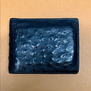 Maison Takuya Ostrich Billfold Wallet